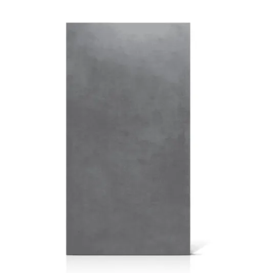 Unsere XXL Fliese Fliese Concrete Nero in den Masen 80x160 cm