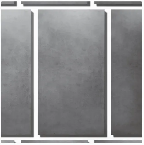 Unsere XXL Fliese Fliese Concrete Nero in den Masen 80x160 cm