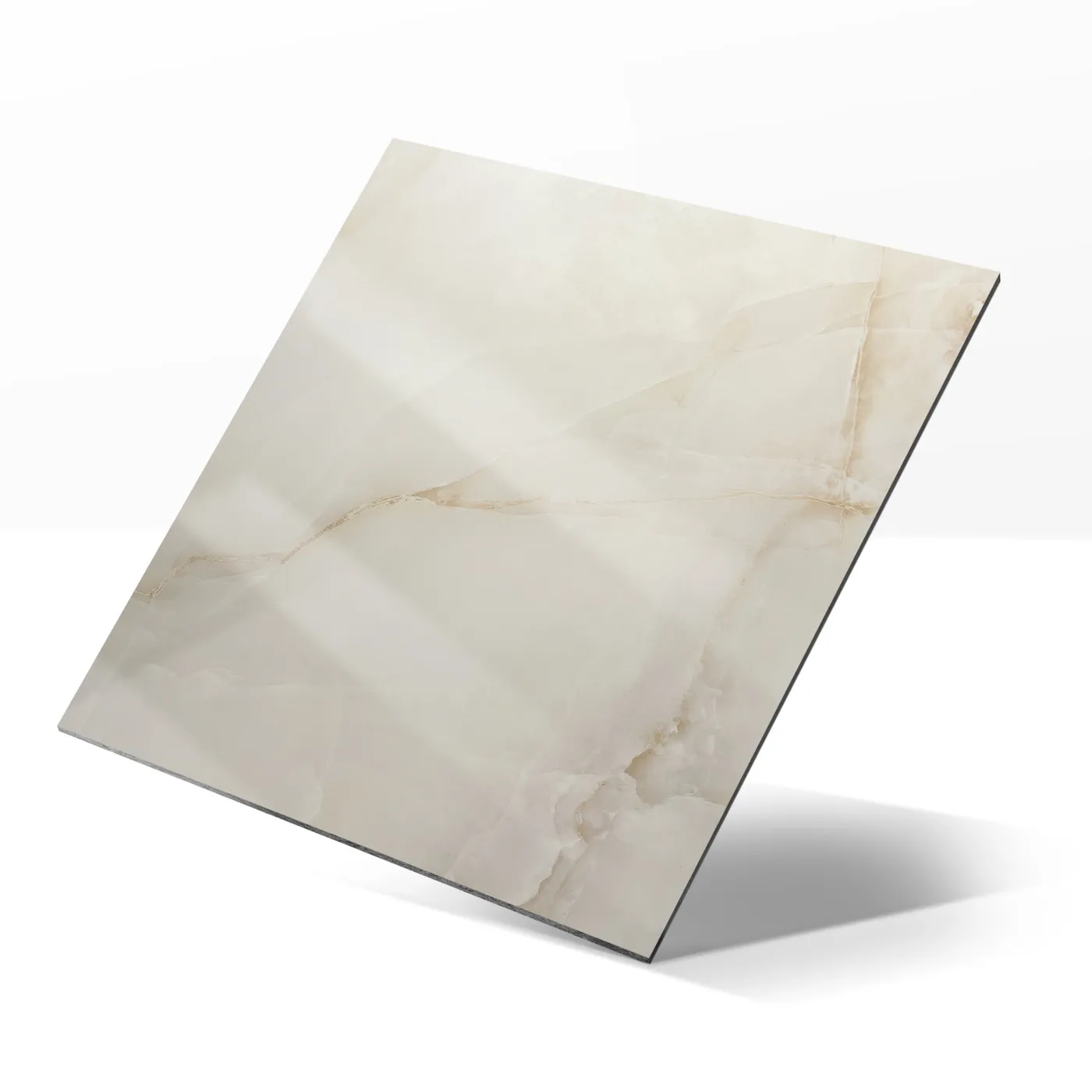 XXL Fliese Onyx Ivory 120x120cm – Ansicht 1