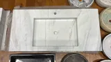 Waschbecken XXL Carrara – Ansicht 1