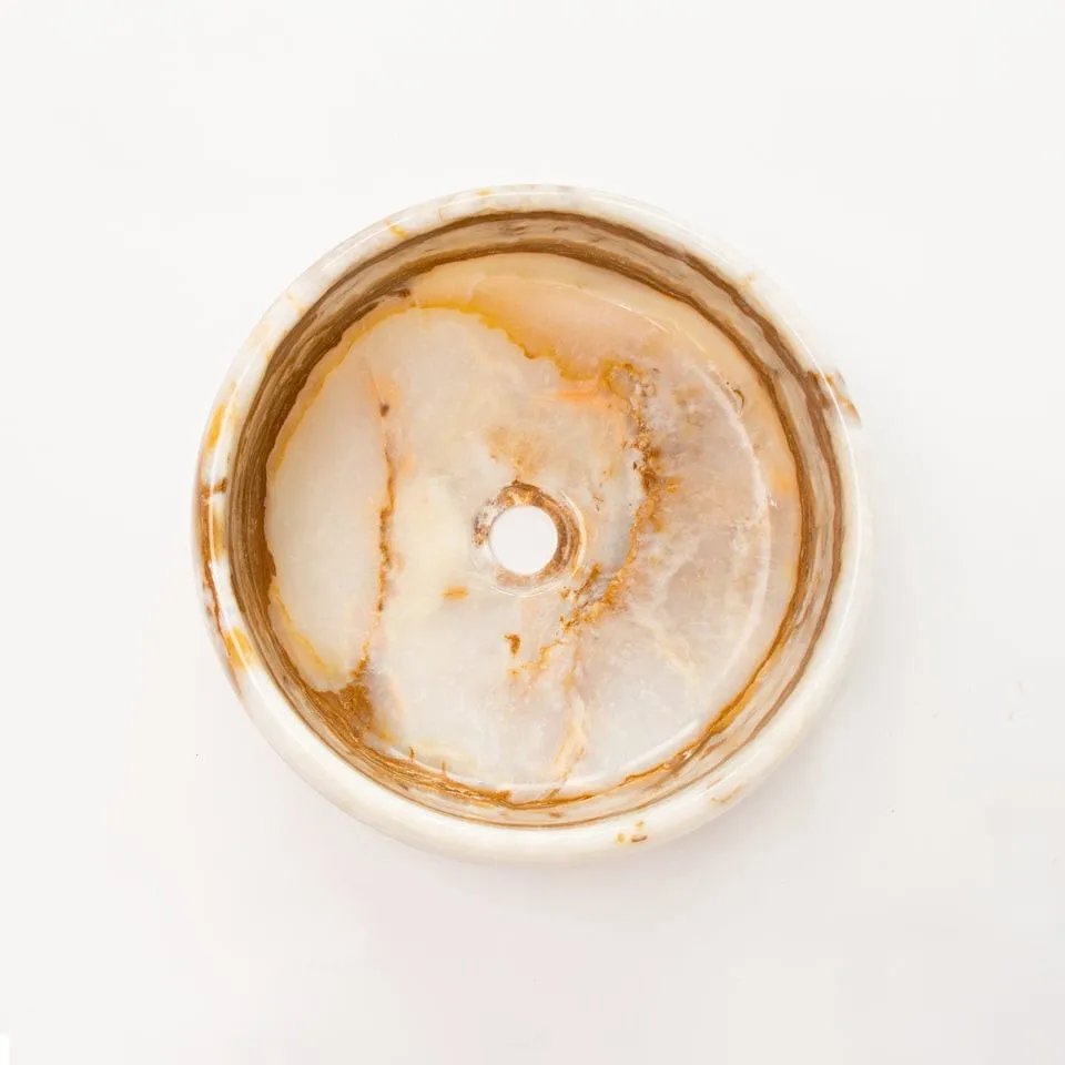Vintage Copper Shell | Marmor Waschbecken – Ansicht 7