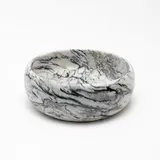 Marmor Waschbecken | Kentro Silver Storm – Ansicht 1